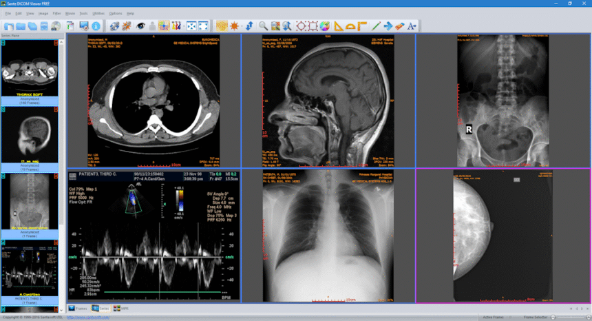 DICOM viewer library